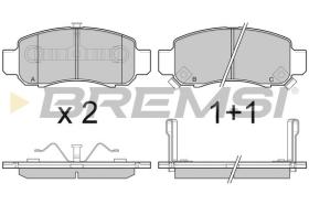 BREMSI BP3041 - PASTIGLIE FRENO - BRAKE PADS