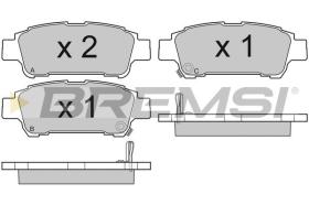 BREMSI BP3042 - PASTIGLIE FRENO - BRAKE PADS