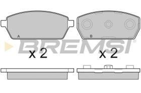 BREMSI BP3047 - PASTIGLIE FRENO - BRAKE PADS