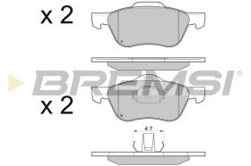 BREMSI BP3048 - PASTIGLIE FRENO - BRAKE PADS