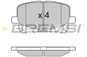 BREMSI BP3049 - PASTIGLIE FRENO - BRAKE PADS