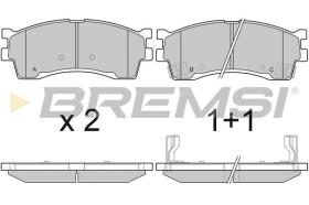 BREMSI BP3055 - PASTIGLIE FRENO - BRAKE PADS