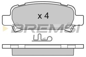 BREMSI BP3056 - PASTIGLIE FRENO - BRAKE PADS
