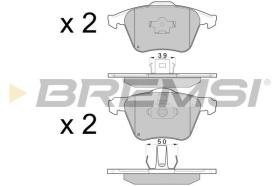 BREMSI BP3062 - PASTIGLIE FRENO - BRAKE PADS