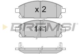 BREMSI BP3068 - PASTIGLIE FRENO - BRAKE PADS