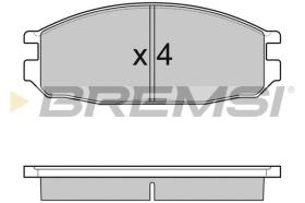 BREMSI BP3069 - PASTIGLIE FRENO - BRAKE PADS