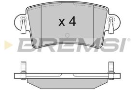 BREMSI BP3074 - PASTIGLIE FRENO - BRAKE PADS