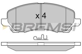 BREMSI BP3080 - PASTIGLIE FRENO - BRAKE PADS