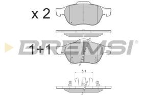 BREMSI BP3085 - PASTIGLIE FRENO - BRAKE PADS