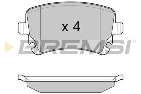 BREMSI BP3086 - PASTIGLIE FRENO - BRAKE PADS