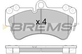 BREMSI BP3099 - PASTIGLIE FRENO - BRAKE PADS