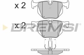 BREMSI BP3102 - PASTIGLIE FRENO - BRAKE PADS