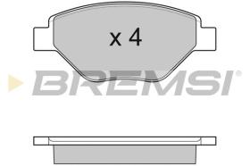 BREMSI BP3113 - PASTIGLIE FRENO - BRAKE PADS