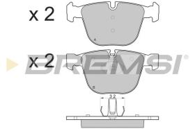 BREMSI BP3115 - PASTIGLIE FRENO - BRAKE PADS