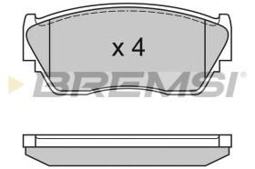 BREMSI BP3125 - PASTIGLIE FRENO - BRAKE PADS