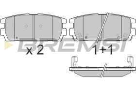BREMSI BP3143 - PASTIGLIE FRENO - BRAKE PADS