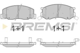 BREMSI BP3144 - PASTIGLIE FRENO - BRAKE PADS