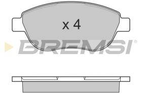 BREMSI BP3145 - PASTIGLIE FRENO - BRAKE PADS