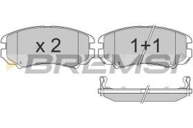 BREMSI BP3146 - PASTIGLIE FRENO - BRAKE PADS