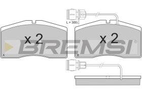 BREMSI BP3152 - PASTIGLIE FRENO - BRAKE PADS