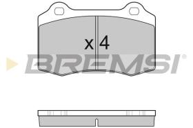 BREMSI BP3155 - PASTIGLIE FRENO - BRAKE PADS