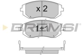 BREMSI BP3158 - PASTIGLIE FRENO - BRAKE PADS