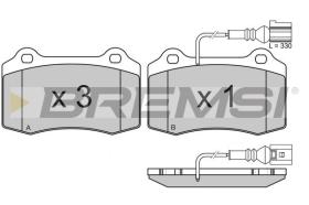 BREMSI BP3161 - PASTIGLIE FRENO - BRAKE PADS