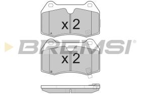 BREMSI BP3165 - PASTIGLIE FRENO - BRAKE PADS