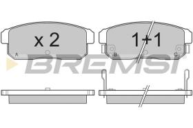BREMSI BP3171 - PASTIGLIE FRENO - BRAKE PADS