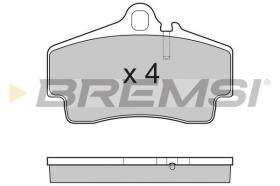 BREMSI BP3176 - PASTIGLIE FRENO - BRAKE PADS