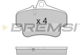 BREMSI BP3180 - PASTIGLIE FRENO - BRAKE PADS