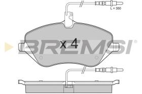 BREMSI BP3181 - PASTIGLIE FRENO - BRAKE PADS