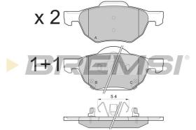 BREMSI BP3185 - PASTIGLIE FRENO - BRAKE PADS