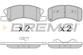 BREMSI BP3190 - PASTIGLIE FRENO - BRAKE PADS