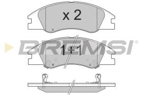 BREMSI BP3200 - PASTIGLIE FRENO - BRAKE PADS