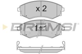 BREMSI BP3202 - PASTIGLIE FRENO - BRAKE PADS