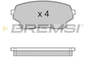 BREMSI BP3205 - PASTIGLIE FRENO - BRAKE PADS