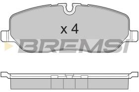 BREMSI BP3206 - PASTIGLIE FRENO - BRAKE PADS