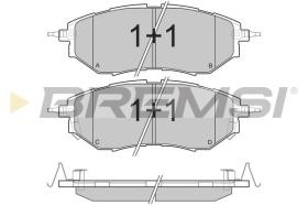 BREMSI BP3211 - PASTIGLIE FRENO - BRAKE PADS