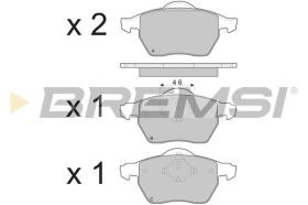 BREMSI BP3213 - PASTIGLIE FRENO - BRAKE PADS