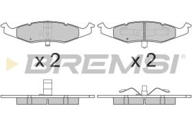 BREMSI BP3215 - PASTIGLIE FRENO - BRAKE PADS