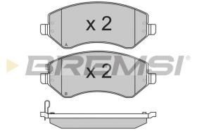 BREMSI BP3221 - PASTIGLIE FRENO - BRAKE PADS