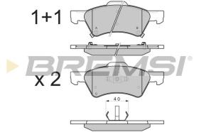 BREMSI BP3222 - PASTIGLIE FRENO - BRAKE PADS
