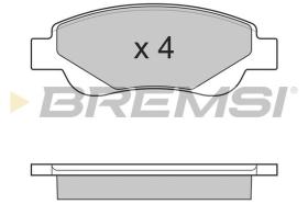 BREMSI BP3225 - JUEGO PASTILLAS DE FRENO BREMSI