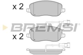 BREMSI BP3226 - PASTIGLIE FRENO - BRAKE PADS