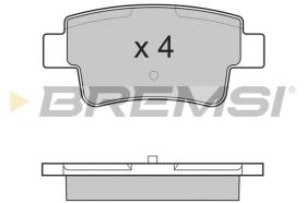 BREMSI BP3228 - PASTIGLIE FRENO - BRAKE PADS