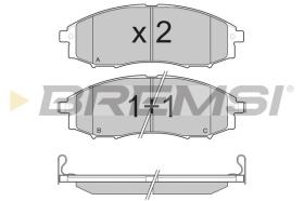BREMSI BP3230 - PASTIGLIE FRENO - BRAKE PADS
