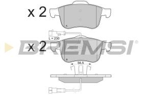 BREMSI BP3231 - PASTIGLIE FRENO - BRAKE PADS