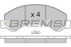 BREMSI BP3236 - PASTIGLIE FRENO - BRAKE PADS