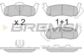 BREMSI BP3239 - PASTIGLIE FRENO - BRAKE PADS